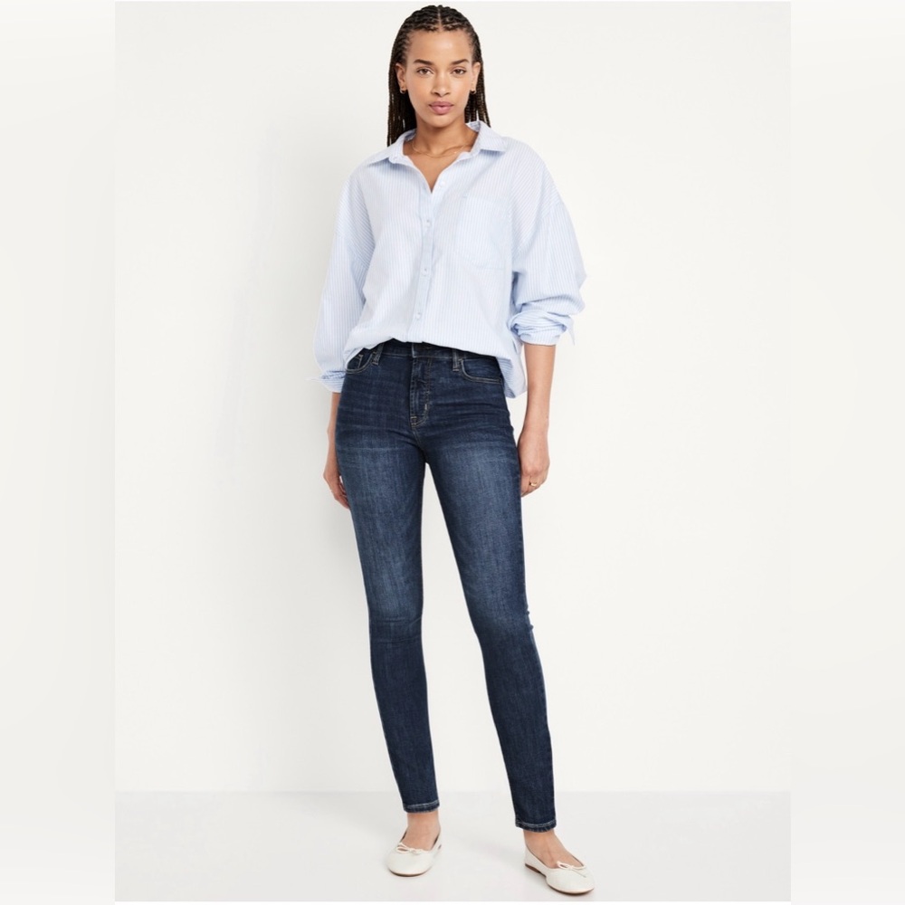 High-Waisted Rockstar Super-Skinny Jeans